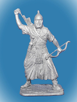 Картинка 234. Оловянный солдатик Восточный лучник. Рим, конец 1го-нач. 2 в, 54мм  от магазина Масштаб