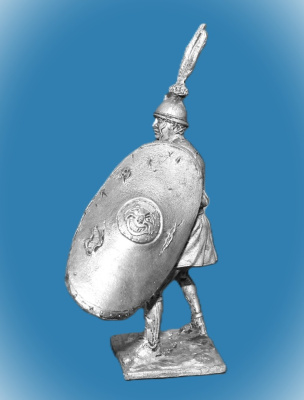 Картинка 003. Оловянный солдатик Римский легионер, 3-2 вв. до н.э.  от магазина Масштаб