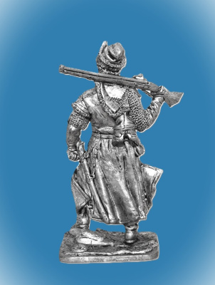 Картинка 353 Оловянный солдатик Атаман Ермак - покоритель Сибири (1532-1585), 54 мм  от магазина Масштаб