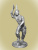 Картинка WW-08 Оловянный солдатик Индеец с тамагавком, 54 мм.  от магазина Масштаб