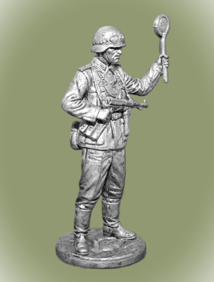 Картинка WWII-040 Фельдфебель полевой жандармерии Вермахта (Германия). 1939-45 гг.  54 мм.  от магазина Масштаб