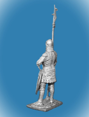 Картинка 134. Оловянный солдатик Французский городской ополченец, 1370 г., 54мм  от магазина Масштаб