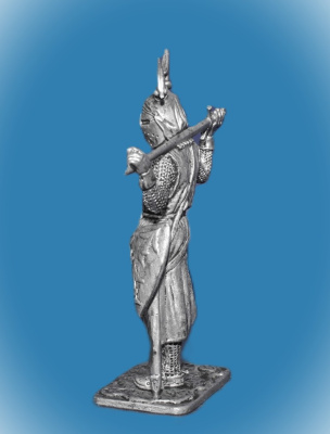 Картинка 351 Оловянный солдатик Ваксмут фон Мюльхаузен, 13 век , 54 мм  от магазина Масштаб