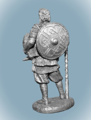 Картинка EK-75-13 Варяжский стражник, X-XIV A.D. 75 мм  от магазина Масштаб