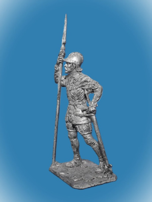 Картинка 177. Оловянный солдатик Помощник капитана. Англия, 1544 г, 54мм  от магазина Масштаб
