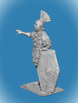 Картинка 236. Оловянный солдатик Офицер 2 Вспомогательного легиона, конец 1го-2 в, 54мм  от магазина Масштаб