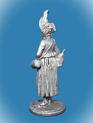 Картинка NAP-006 Оловянный солдатик Французская маркитанка 1805-15 г., 54мм  от магазина Масштаб