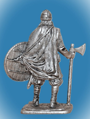 Картинка 296. Оловянный солдатик Синеус, князь Белоозерский, 54 мм  от магазина Масштаб