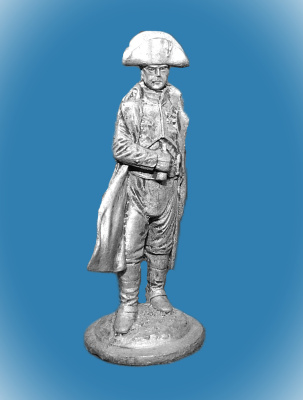 Картинка 045. Оловянный солдатик Наполеон в России 1812г, 54мм  от магазина Масштаб