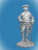 Картинка 028. Оловянный солдатик Рядовой кирасирского полка, 1732-42, 54мм  от магазина Масштаб