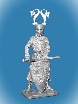 Картинка 317 Оловянный солдатик Мейнлох фон Сефелинген, 12 век, 54 мм  от магазина Масштаб