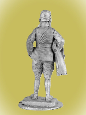 Картинка P-126 Летчик французской армии, 1915 г., 54 мм, металл  от магазина Масштаб