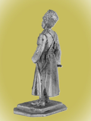 Картинка P-094 Казак с плеткой, 1914 г. , 54 мм, металл  от магазина Масштаб