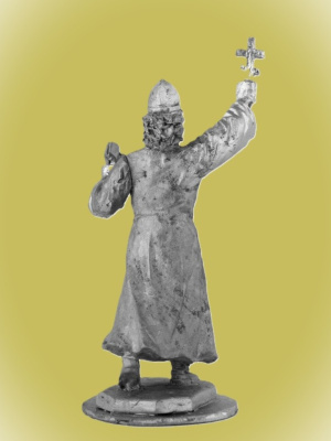 Картинка P-129 Полковой священник РИА, 1915 г., 54 мм, металл  от магазина Масштаб