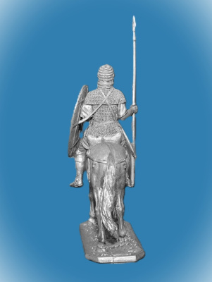 Картинка 087 Оловянный солдатик Конный римский солдат вспомогательных войск, 54мм  от магазина Масштаб