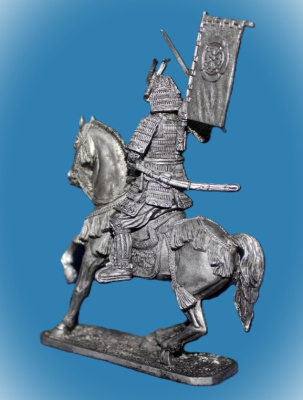 Картинка 130. Оловянный солдатик Конный самурай, 16-17 вв., 54мм  от магазина Масштаб