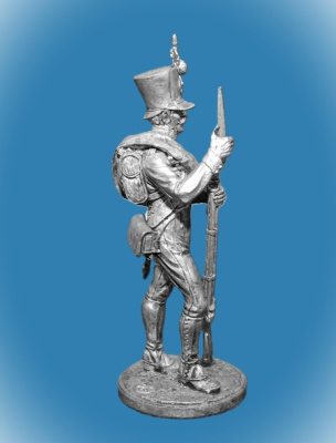 Картинка NAP-040 Фузилёр 4-го пехотного (немецкого) полка Хох унд Дойчмейстер. Австрия, 1809-14 гг.. 54 мм  от магазина Масштаб