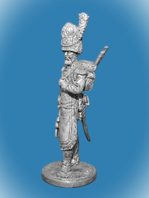 Картинка NAP-048 Оловянный солдатик Сапер 2-го пехотного полка. Берг 1807-12 гг., 54 мм  от магазина Масштаб
