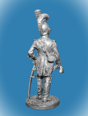 Картинка NAP-032 Оловянный солдатик Ряд.1-й роты (Милан) Почетной королевской гвардии Италия 1811-12 гг.  от магазина Масштаб