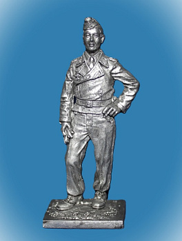 Картинка 188. Оловянный солдатик Фельдфебель танковых войск, Германия 1939-1945, 54мм  от магазина Масштаб