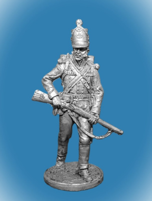 Картинка NAP-085 Рядовой 95-го стрелкового полка. Великобритания, 1810-15 , 54 мм  от магазина Масштаб