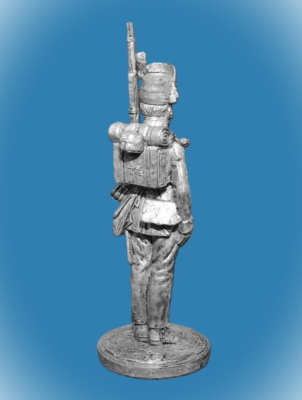 Картинка NAP-031 Оловянный солдатик Ряд.батальонной роты 44-го Вост.-Эссекского плк. Великобрт. 1812-15 гг  от магазина Масштаб