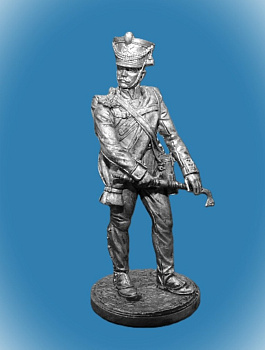 Картинка NAP-043 Канонир (3 номер) армейской пешей артиллерии. Россия, 1809-14 гг.. 54 мм  от магазина Масштаб