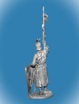 Картинка 112. Оловянный солдатик Западноевропейский рыцарь, конец 12–нач.13 в, 54мм  от магазина Масштаб