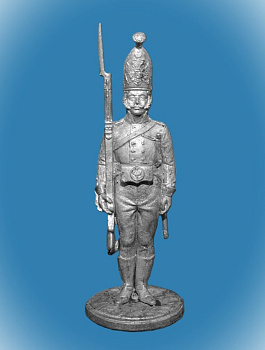 Картинка NAP-005 Оловянный солдатик Унтер-офицер С-Перербургского гренадерского полка. Россия 1802-05 г., 54м  от магазина Масштаб