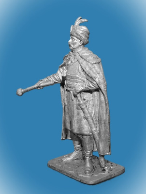 Картинка 205. Оловянный солдатик Казацкий полковник. Украина, 17 в, 54мм  от магазина Масштаб