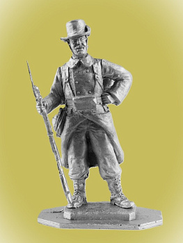 Картинка P-080 Карабинер Бельгийской армии, 1914 г., 54 мм, металл  от магазина Масштаб