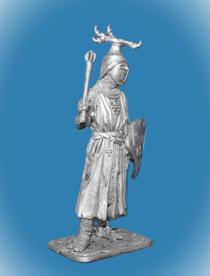 Картинка 318. Оловянный солдатик Граф Отто фон Ботенлаубен. Германия, 13 век, 54 мм  от магазина Масштаб