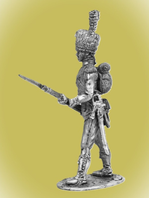 Картинка P-662 Карабинер Невшательского батальона, 1809 г., 54мм  от магазина Масштаб