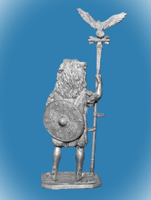 Картинка 264 Оловянный солдатик Аквилифер римского легиона. 1-2 вв. н.э., 54 мм  от магазина Масштаб