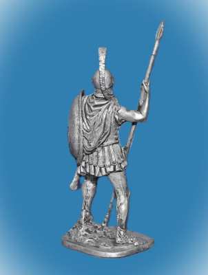 Картинка 194. Оловянный солдатик Афинский гоплит, 4 век до н.э., 54мм  от магазина Масштаб