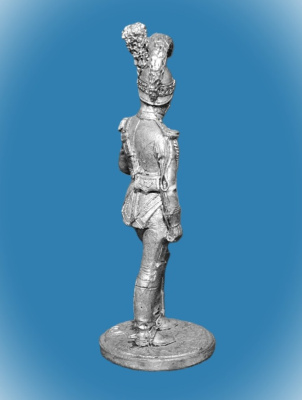 Картинка NAP-023 Оловянный солдатик Офицер полка "Гард дю Кор" Саксония 1810-13 гг., 54мм  от магазина Масштаб
