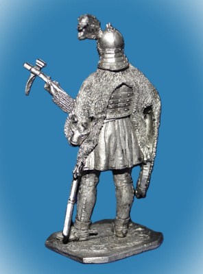 Картинка 260. Оловянный солдатик Польский гусарский товарищ, 1600-20 гг., 54мм  от магазина Масштаб