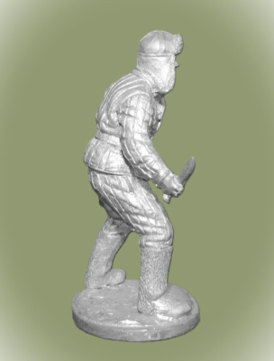 Картинка WWII-014 Боец Красной Армии, 1941-43 гг. , СССР ,54 мм.  от магазина Масштаб