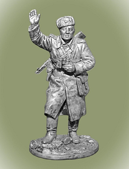 Картинка WWII-012 Старший сержант - артиллерист, командир орудия, 1943-45 гг. , СССР ,54 мм.  от магазина Масштаб