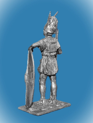 Картинка 160. Оловянный солдатик Римский легионер, 3-2 вв. до н.э., 54мм  от магазина Масштаб