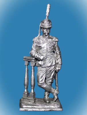 Картинка 131. Оловянный солдатик Полковник Лейб-гвардии Драгунского полка. Россия, 1910-14 гг., 54мм  от магазина Масштаб