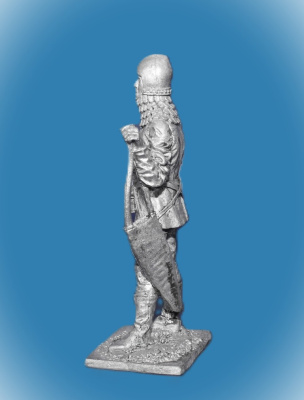 Картинка 020. Оловянный солдатик Богемский лучник, 2-я пол. 14 века, 54 мм  от магазина Масштаб