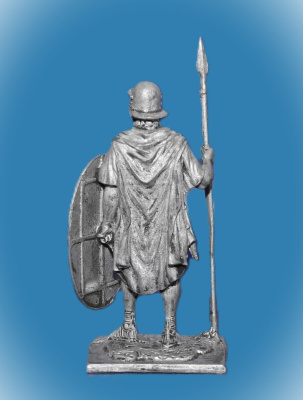 Картинка 083. Оловянный солдатик Римский вспомогательный пехотинец, 1 век н.э., 54мм  от магазина Масштаб