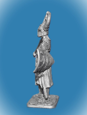 Картинка 312. Оловянный солдатик Готфрид фон Нейфен. Германия, 13 век, 54 мм  от магазина Масштаб