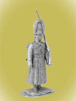 Картинка P-154 Рядовой лейб-гвардии Преображенского полка, 1802-1805 гг., 54 мм, металл  от магазина Масштаб