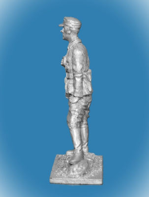 Картинка 064. Оловянный солдатик Офицер Вермахта в Тунисе, 1943 г., 54мм  от магазина Масштаб