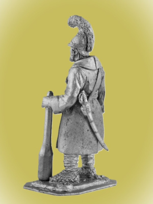 Картинка P-092 Партизан с дубиной, 1812 г, 54 мм, металл  от магазина Масштаб