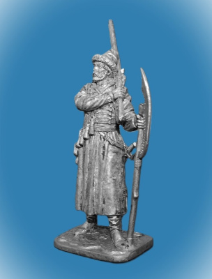 Картинка 200. Оловянный солдатик Московский стрелец, 17 в, 54мм  от магазина Масштаб