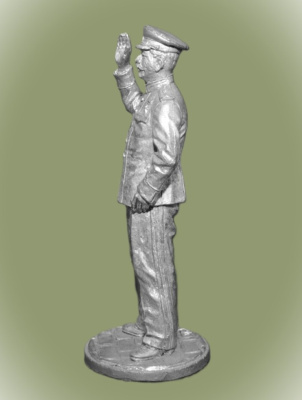 Картинка WWII-080 Оловянная фигура Верховный главнокомандующий, маршал Советского Союза Иосиф Сталин, 54мм  от магазина Масштаб
