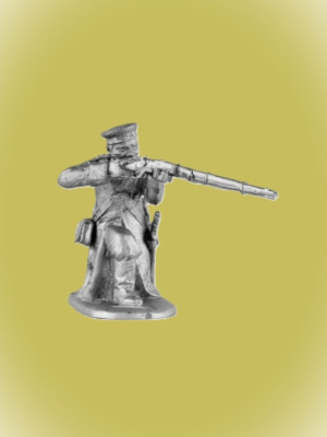 Картинка P-102 Фельдфебель 23 Украинского егерского полка. 1854 г. , 54 мм, металл  от магазина Масштаб